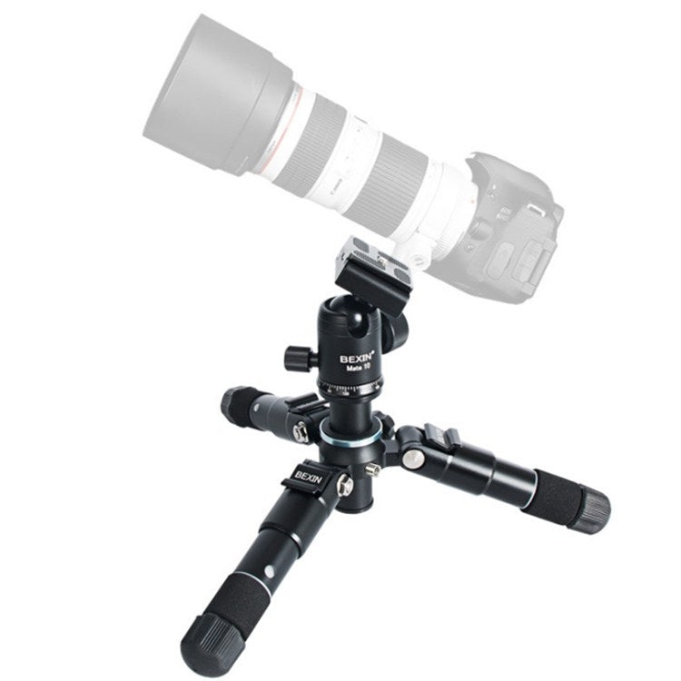 BEXIN Mate 10 Mobile Phone Camera Desktop Aluminum Alloy Tripod Mount Live Broadcast Selfie Stick Tripod, BEXIN Mate 10