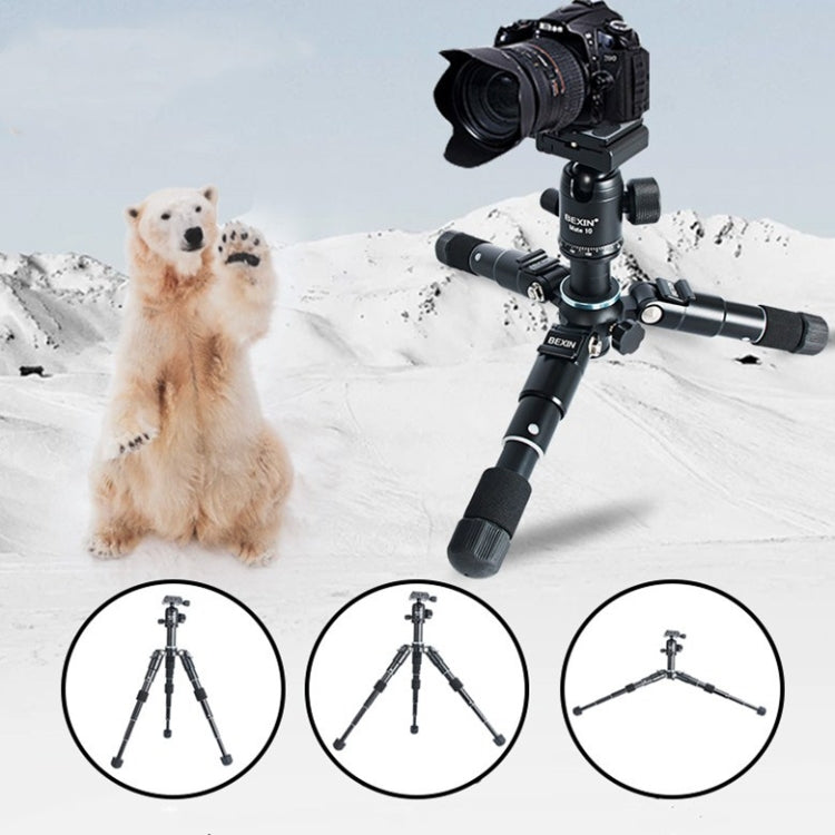 BEXIN Mate 10 Mobile Phone Camera Desktop Aluminum Alloy Tripod Mount Live Broadcast Selfie Stick Tripod, BEXIN Mate 10