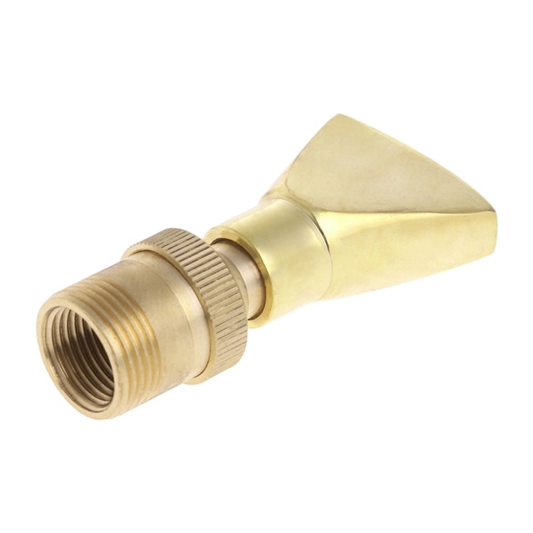 Water View Rockery Fountain All Copper Stainless Steel Adjustable Universal Fan-shaped Flat Nozzle, 6 Point, 1 inch, 1.5寸, 2寸