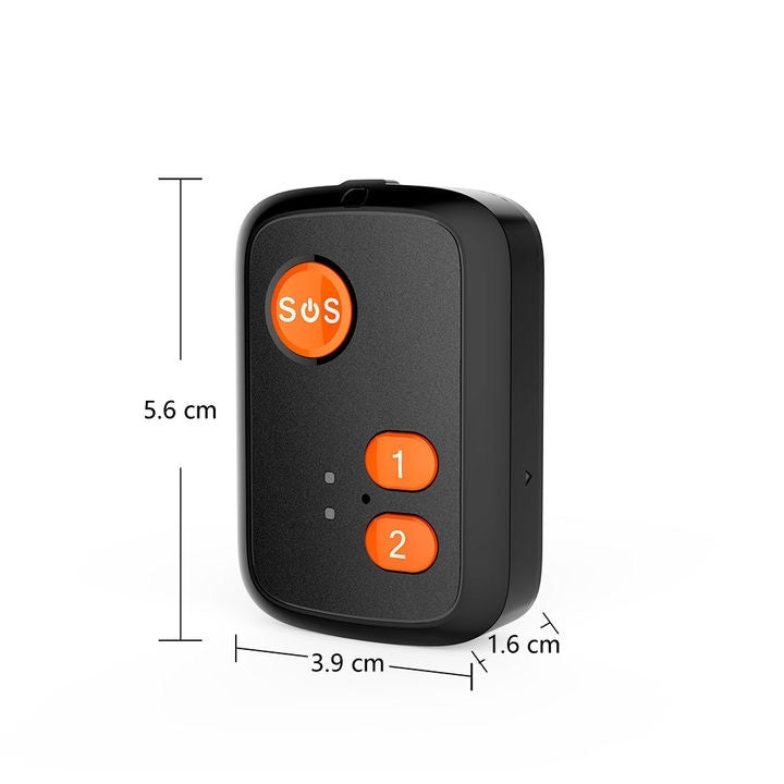 V51 B Style IP67 Waterproof 4G LTE 3G 2G GSM Elderly SOS Button Emergency Alarm GPS Tracker For North America/South America, V51 B Style