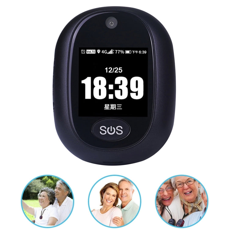 REACHFAR RF-V45-A Mini Touch Screen GPS Smart Tracker Pendant, Support SOS / Camera / Health Management / 4G LTE, For Asia/Europe/Africa, RF-V45-A Touch Screen