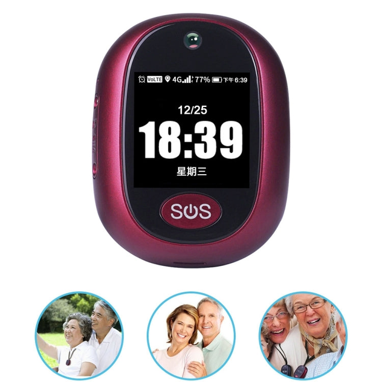 REACHFAR RF-V45-B Mini Touch Screen GPS Smart Tracker Pendant, Support SOS / Camera / Health Management / 4G LTE, For North America / South America / Australia, RF-V45-B Touch Screen