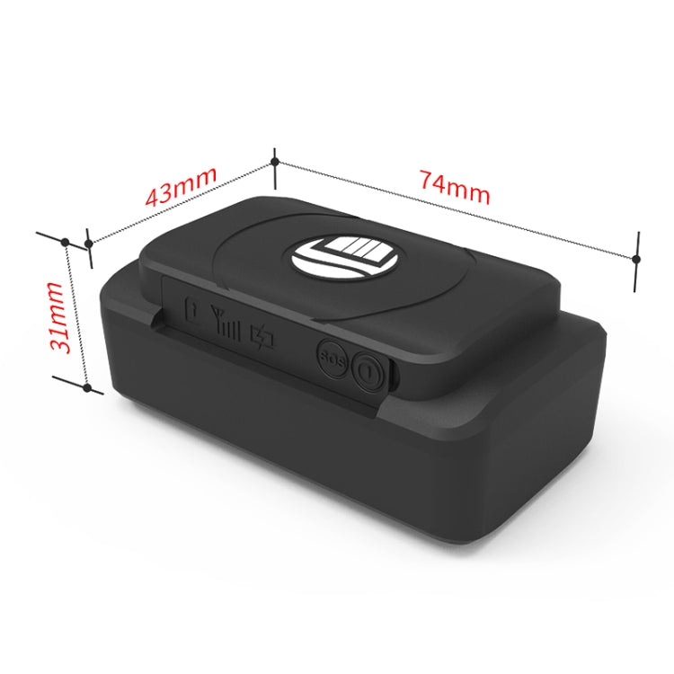 TK202A 2G Car Truck Vehicle Tracking GSM GPRS GPS Tracker Support AGPS, Battery Capacity: 6500MA, 2G 6500mAh