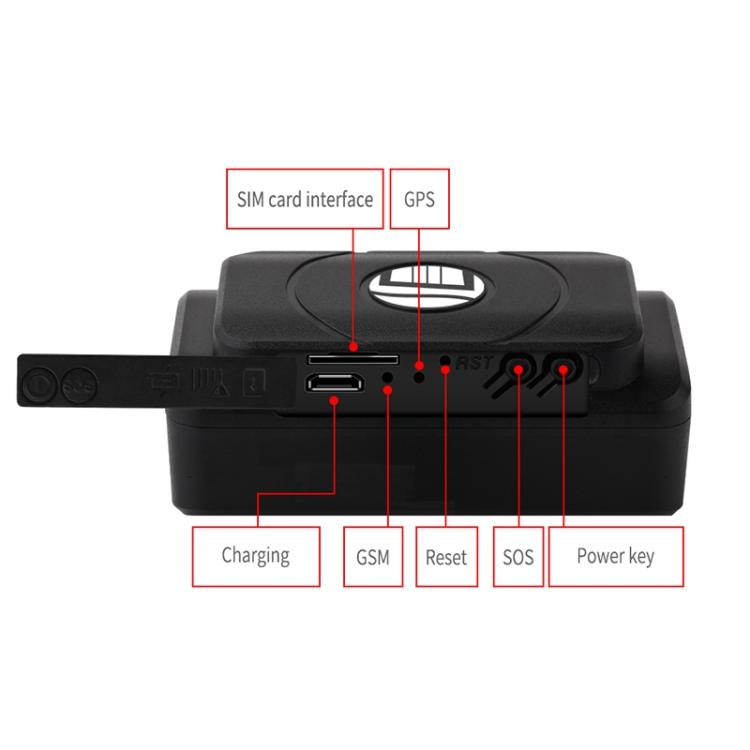 TK202B 4G Car Truck Vehicle Tracking GSM GPRS GPS Tracker Support AGPS, Battery Capacity: 5000mAh, 4G 5000mAh