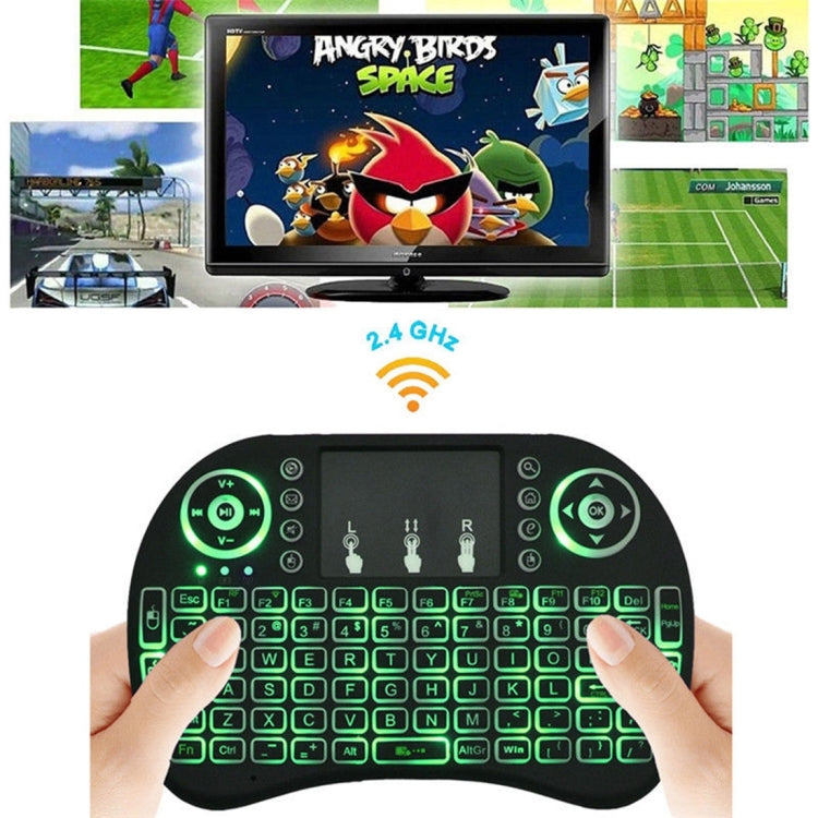 Support Language: Taiwanese i8 Air Mouse Wireless Backlight Keyboard with Touchpad for Android TV Box & Smart TV & PC Tablet & Xbox360 & PS3 & HTPC/IPTV, Taiwanese