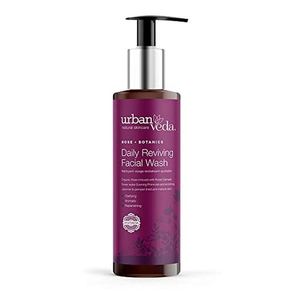 Urban Veda Rose And Botanics Reviving Daily Face Wash 150ml