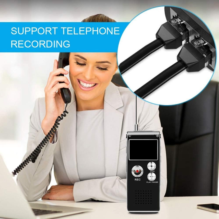 SK012 32GB Smart Noise Reduction HD Voice Recording Pen, Black 32GB
