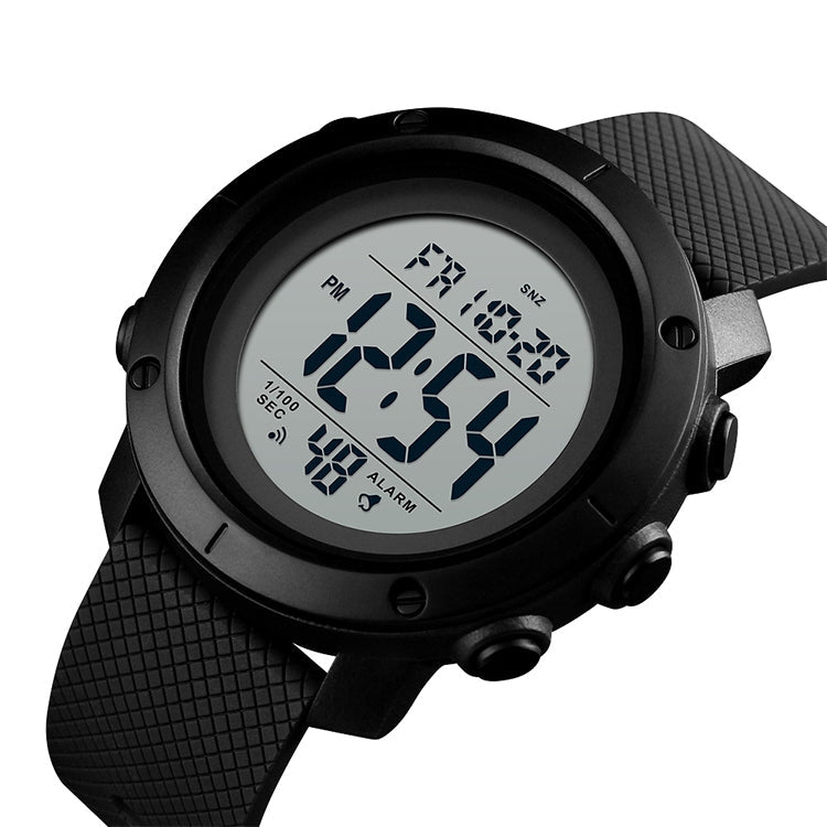 SKMEI 1426 Multifunctional Outdoor Fashion Noctilucent Waterproof White Machine Rubber Ring Digital Watch, White Machine Rubber Ring, 1426 White Machine Rubber Ring