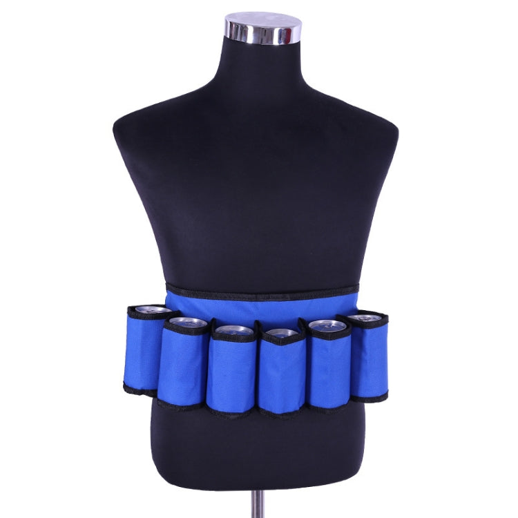 Portable Outdoor Beer Mountaineering Belt Minimalist Stylish Style Multi-function Outdoor Sports Running Hiking Riding Travelling Belt, (Blue), (Black)