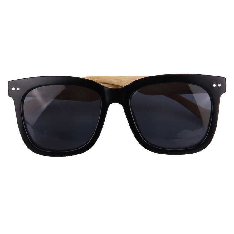 Bamboo Sunglasses, sand black, Brown, curd