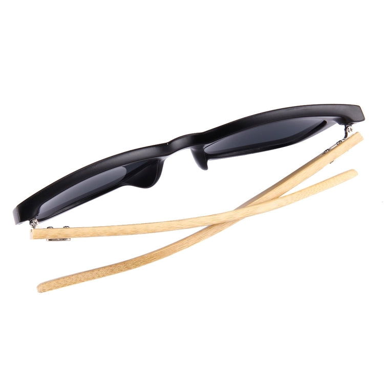 Bamboo Sunglasses, sand black, Brown, curd