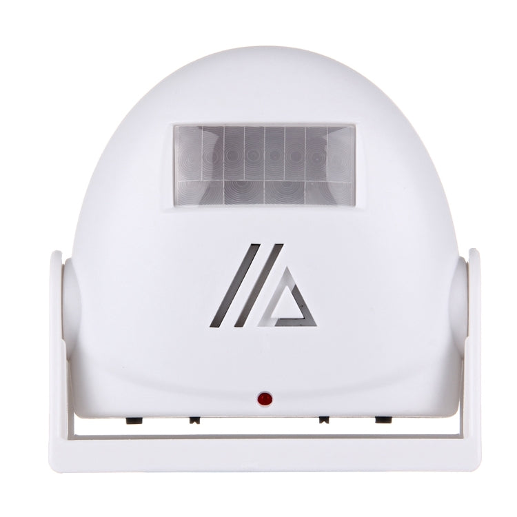 5301 Wireless Infrared Motion Sensor Welcome Alarm Intelligent Greeting Warning Doorbell, IR Distance: 10m, 5301 White