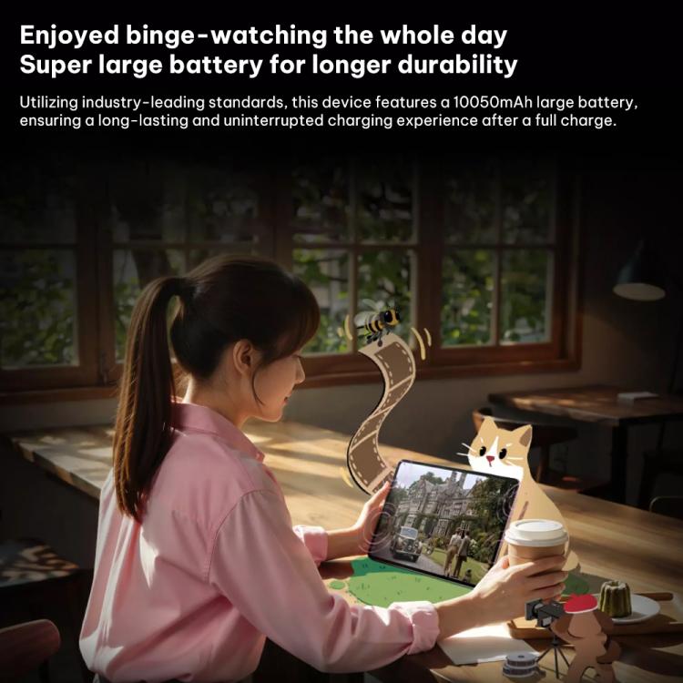 OPPO Pad Air5 12.1 inch WIFI Tablet PC, 12GB+256GB, ColorOS 16.0 MediaTek Dimensity 7300-Ultra Octa Core, 12GB+256GB
