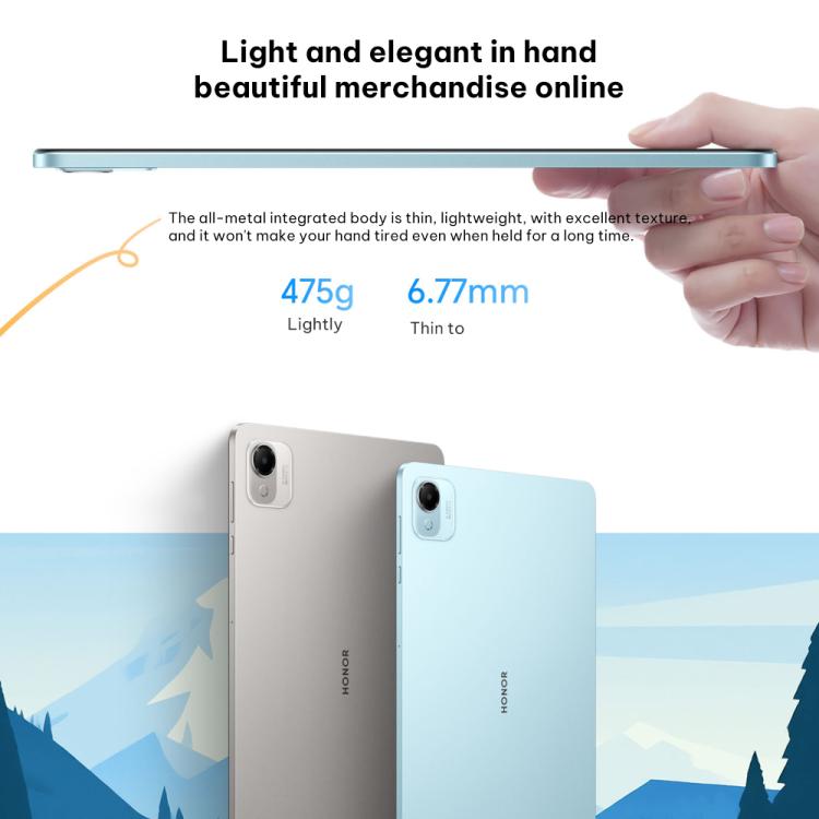Honor Pad X10 Pro WiFi Tablet PC, 11.5 inch 8GB+128GB MagicOS 9.0 Qualcomm Snapdragon 685 Octa Core, 8GB+128GB