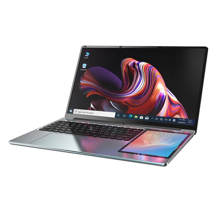 UNIWA ULAP Q15ZR Laptop, 8GB+512GB, 15.6 inch and 7 inch Dual Display Windows 11 Intel Alder Lake N100 Octa Core, AU Plug, 8GB+512GB