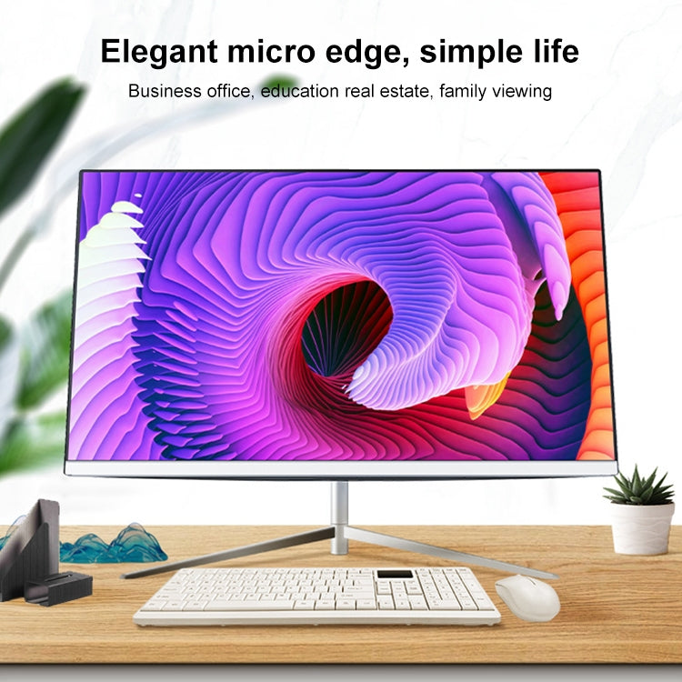 PC-K6 E20 23.5 inch Borderless Business All in One PC, 8GB+256GB Windows 7 Intel i5-3470 Quad Core, 23.8 inch i5-3470 8GB+256GB