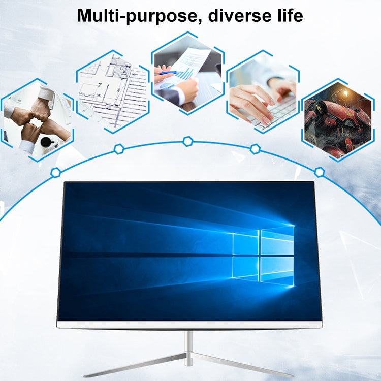 PC-K6 E20 23.5 inch Borderless Business All in One PC, 8GB+256GB Windows 7 Intel i5-3470 Quad Core, 23.8 inch i5-3470 8GB+256GB