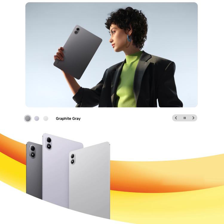 REDMI Pad 2 Pro 12.1 inch Tablet PC, 8GB+256GB, HyperOS 3, Snapdragon 7s Gen4 Octa Core CPU, 8GB+256GB