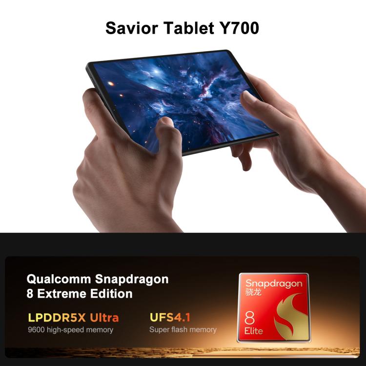 Lenovo LEGION Y700 Gen4 8.8 inch AI Gaming WIFI Tablet, 16GB+512GB, Android 15, Qualcomm Snapdragon 8Elite Octa Core, US Plug, 16GB+512GB