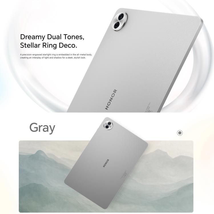 Honor Pad 10 WiFi Tablet PC, 12.1 inch 12GB+512GB MagicOS 9.0 Qualcomm Snapdragon 7 Gen3 Octa Core, 12GB+512GB