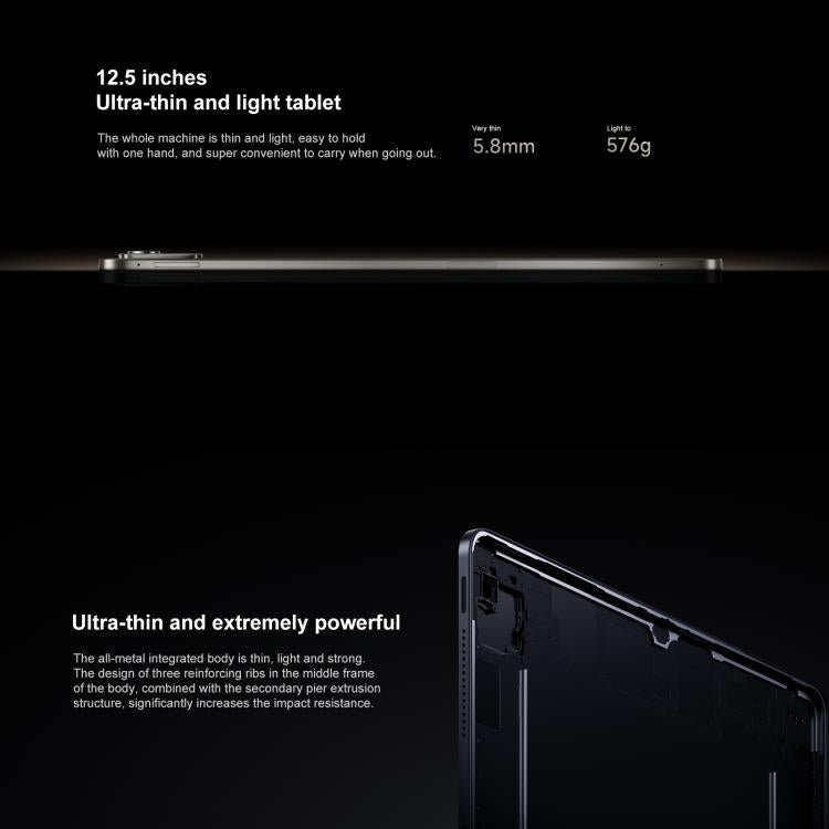 Xiaomi Pad 7S Pro 12.5 inch, 16GB+1TB, HyperOS 2, XRING O1 3nm Deca Core CPU, 16GB+1TB