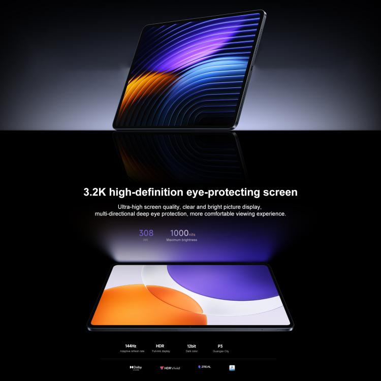 Xiaomi Pad 7S Pro 12.5 inch, 16GB+512GB, HyperOS 2, XRING O1 3nm Deca Core CPU, 16GB+512GB