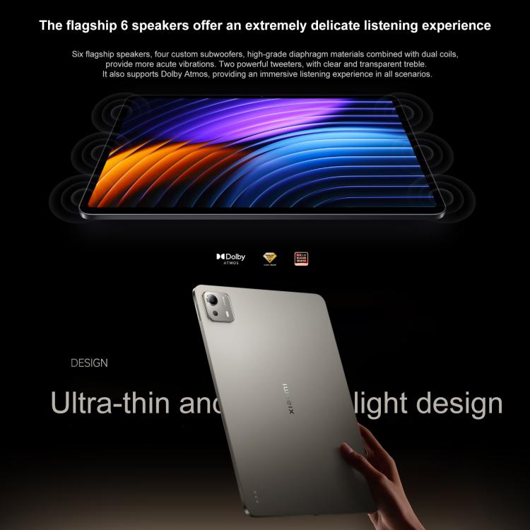 Xiaomi Pad 7S Pro 12.5 inch, 16GB+512GB, HyperOS 2, XRING O1 3nm Deca Core CPU, 16GB+512GB