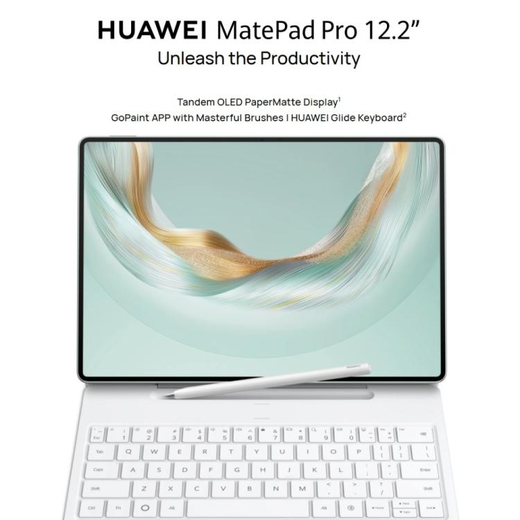 HUAWEI MatePad Pro 12.2 inch 2025 WiFi, 12GB+256GB, HarmonyOS 5.0 Hisilicon Kirin 9020A, Not Support Google Play, 12GB+256GB