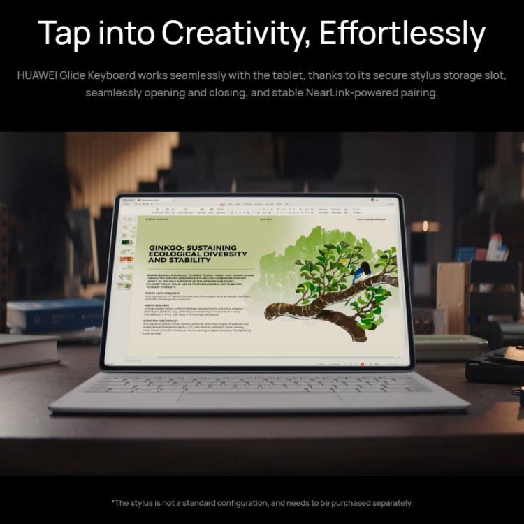 HUAWEI MatePad Pro 12.2 inch 2025 WiFi Soft Light Screen, 12GB+512GB, HarmonyOS 5.0 Hisilicon Kirin 9020A, Not Support Google Play, 12GB+256GB, Soft Light