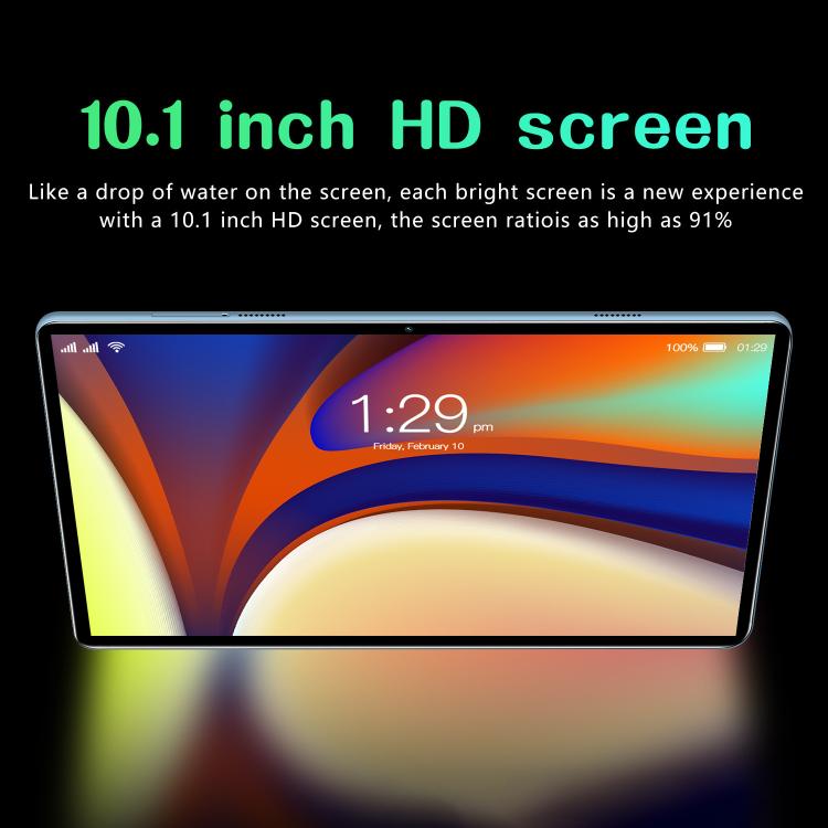 BDF P70 10.1 inch 4G LTE Tablet PC, 4GB+64GB, Android 10 MTK6750 Octa Core, Support Dual SIM, EU Plug, 6GB+128GB, EU Plug