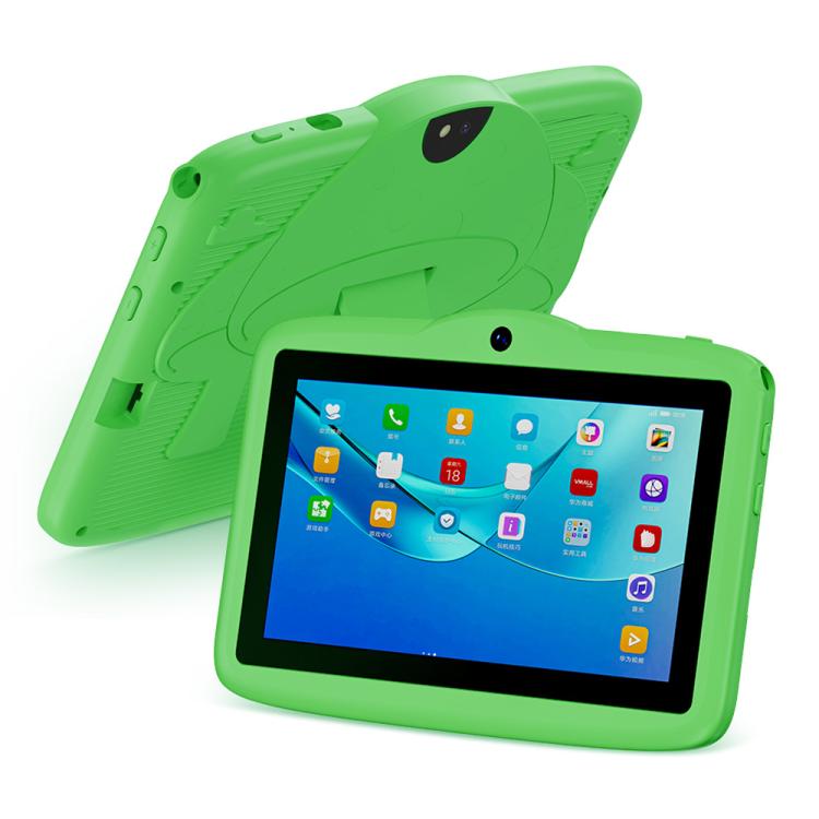 BDF 7 inch WiFi Kids Tablet PC with Mushroom Silicone Case, 2GB+32GB, Android 8.1 MTK6735 Quad Core CPU, US Plug, 4GB+64GB