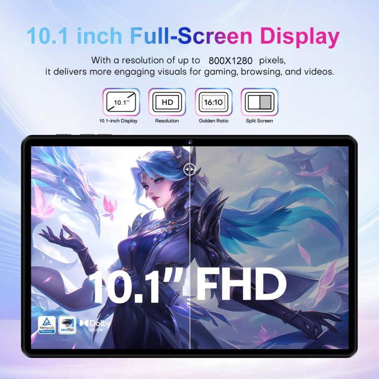 Pad 9 Pro 10.1 inch 4G LTE Tablet PC Combo Set, 4GB+32GB, Android 10 MT6755 Octa Core, with Keyboard / Mouse / Leather Case, AU Plug, AU Plug
