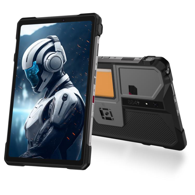 Unihertz 8849 Tank Pad E Rugged Tablet PC & Projector, 12GB+512GB, 10.95 inch Android 14 MT6789 Octa Core 4G Network, EU Plug, Tank Pad E