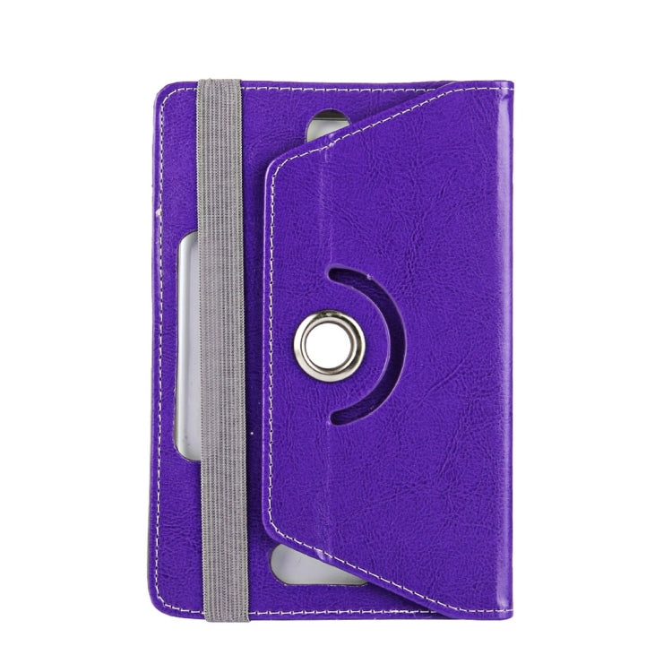 9 inch Tablets Leather Case Crazy Horse Texture 360 Degrees Rotation Protective Case Shell with Holder for ONDA V891w, Ramos i9s Pro & Win8, Colorfly i898W & i898A, 9 inch Purple, 9 inch White, 9 inch Black, 9 inch Orange, 9 inch Red, 9 inch Baby Blue ...