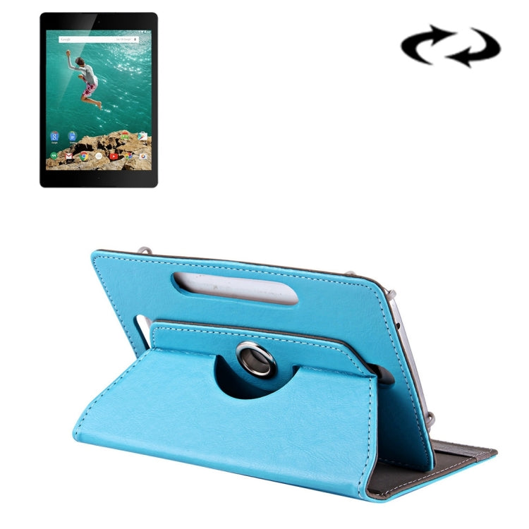 9 inch Tablets Leather Case Crazy Horse Texture 360 Degrees Rotation Protective Case Shell with Holder for ONDA V891w, Ramos i9s Pro & Win8, Colorfly i898W & i898A, 9 inch Purple, 9 inch White, 9 inch Black, 9 inch Orange, 9 inch Red, 9 inch Baby Blue ...