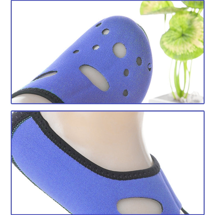 Comfortable and anti-slip 3MM swimming diving socks breathable water to swim the beach socks Size:XXS (Children), Size: XXS Blue, Size: XXS