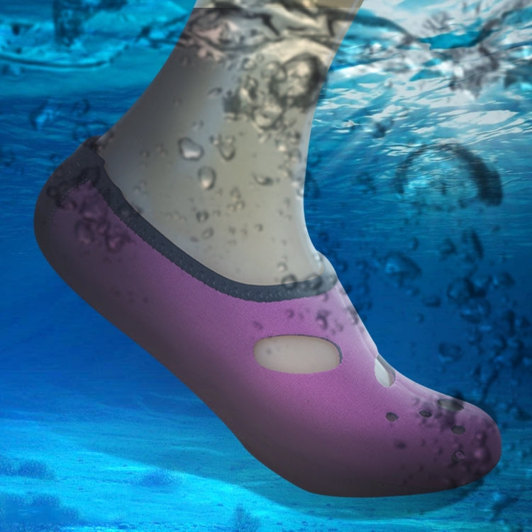 Comfortable and anti-slip 3MM swimming diving socks breathable water to swim the beach socks Size:XXS (Children), Size: XXS Blue, Size: XXS