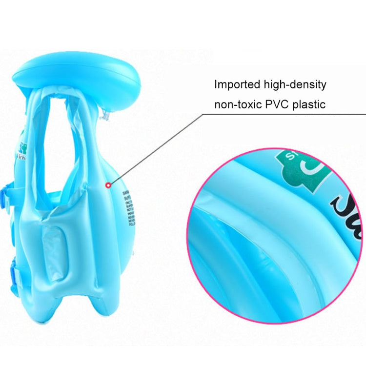 2 PCS B Code Float Inflatable Life Jacket Swimsuit, Size: Medium, Random Color Delivery, Size: M