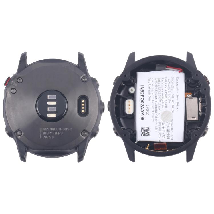 For Garmin Fenix 6x Original Disassembled Back Cover, For Garmin Fenix 6x / Fenix 6X Pro(Original), For Garmin Fenix 6x / Fenix 6X Pro(Original,Silver)