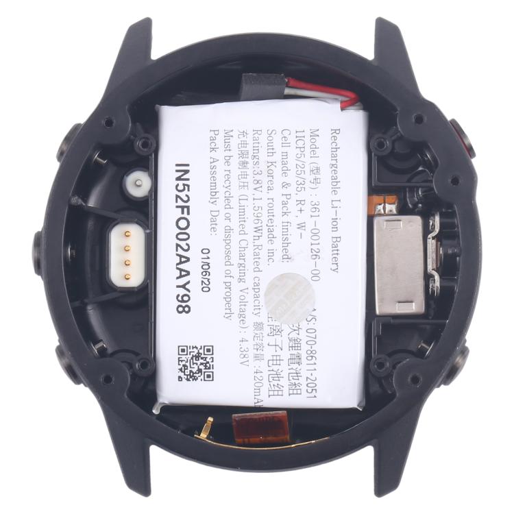 For Garmin Fenix 6x Original Disassembled Back Cover, For Garmin Fenix 6x / Fenix 6X Pro(Original), For Garmin Fenix 6x / Fenix 6X Pro(Original,Silver)