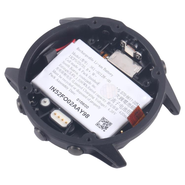 For Garmin Fenix 6x Original Disassembled Back Cover, For Garmin Fenix 6x / Fenix 6X Pro(Original), For Garmin Fenix 6x / Fenix 6X Pro(Original,Silver)