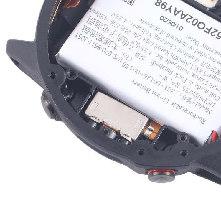 For Garmin Fenix 6x Original Disassembled Back Cover, For Garmin Fenix 6x / Fenix 6X Pro(Original), For Garmin Fenix 6x / Fenix 6X Pro(Original,Silver)