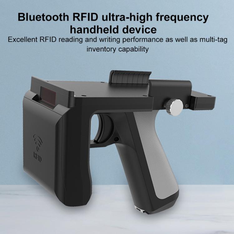 UHF RFID Radio Frequency High Performance Handheld Back Clip Bluetooth Communication Reader, Style: Bluetooth RFID Reading and Writing + One/Two-dimensional Code Scanning, Bluetooth RFID Reading and Writing + One/Two-dimensional Code Scanning