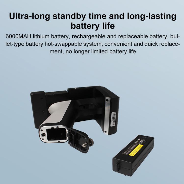 UHF RFID Radio Frequency High Performance Handheld Back Clip Bluetooth Communication Reader, Style: Bluetooth RFID Reader/Writer, Bluetooth RFID Reader/Writer