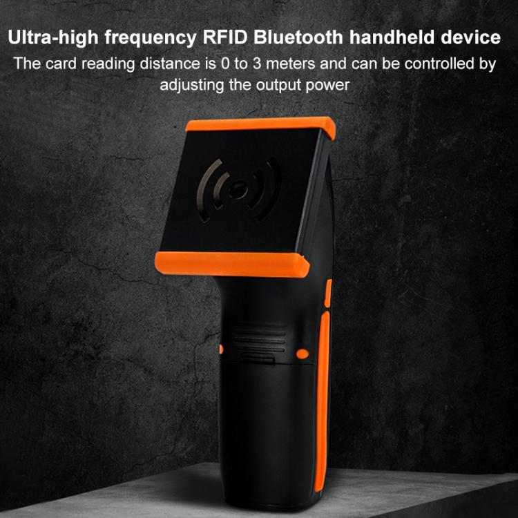 UHF 915M Inventory Terminal RF Tag Handheld RFID Bluetooth Reader, Reading Distance: 0-3m, 0-3m