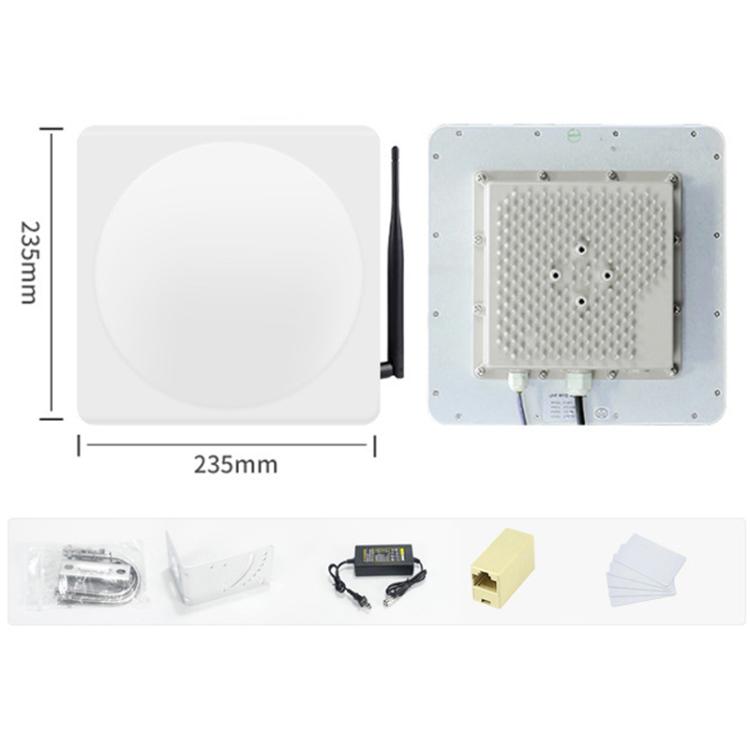 UHF RFID Long Range 9dBi Integrated Reader with E710 Chip, Style: Add WiFi Communication, Add WiFi Communication