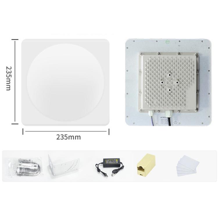 UHF RFID Long Range 9dBi Integrated Reader with E710 Chip, Style: Built-in Heating Constant Temperature Module, Built-in Heating Constant Temperature Module