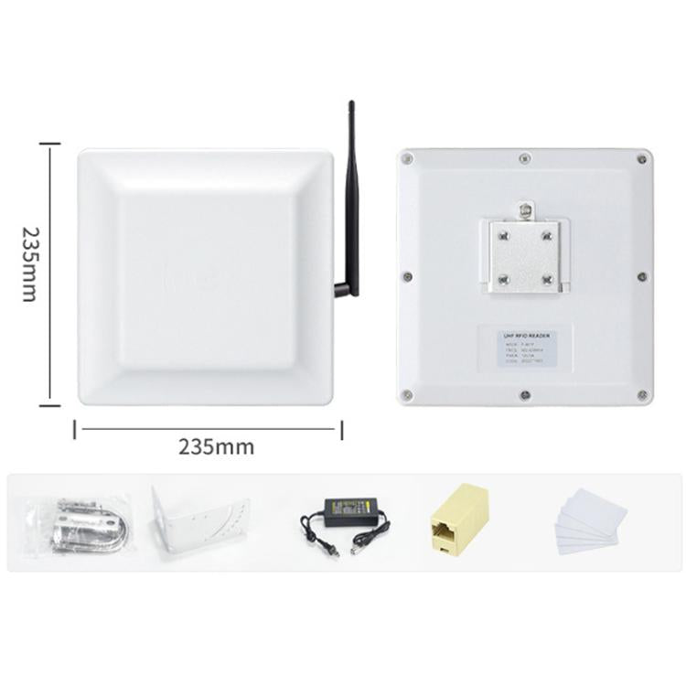 UHF Middle Range RFID Integrated Reader Identification Distance 0-5m, Style: Add WiFi Communication, Add WiFi Communication