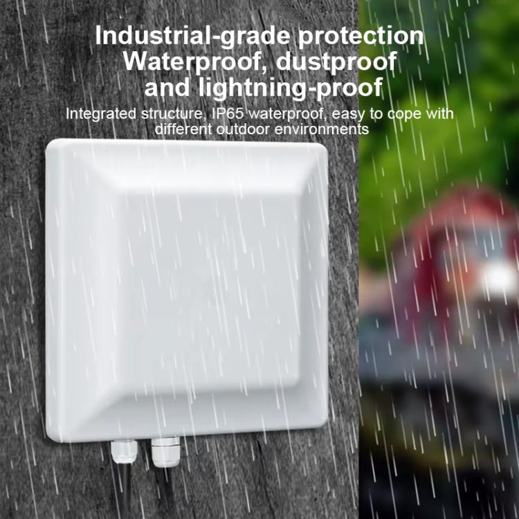 UHF Middle Range RFID Integrated Reader Identification Distance 0-5m, Style: Add WiFi Communication, Add WiFi Communication
