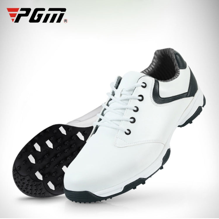 PGM Golf Waterproof Anti-slip Microfiber Leather Nail Shoes Sneakers for Men, 41, 42, 43, 40, 44, 39